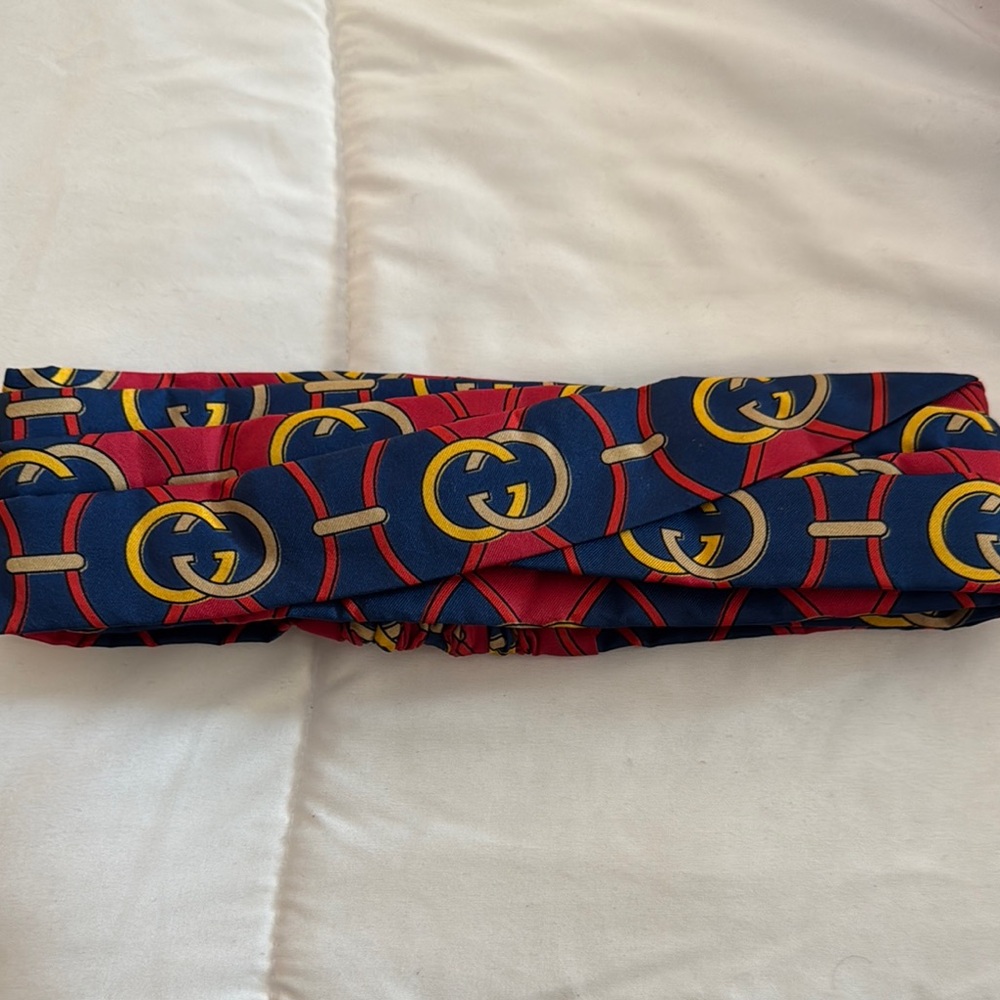 Gucci Red and Blue Headband